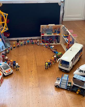 Set Playmobil (pompieri/guardia costiera ed altro)