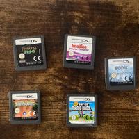 Lotto 5 giochi Nintendo DS