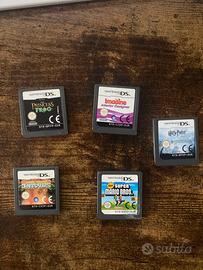 Lotto 5 giochi Nintendo DS