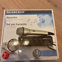 Set karaoke silver crest