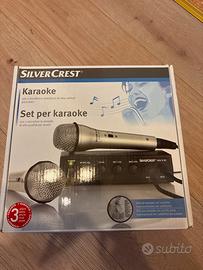 Set karaoke silver crest