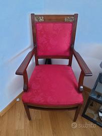 coppia di poltrone stile Impero