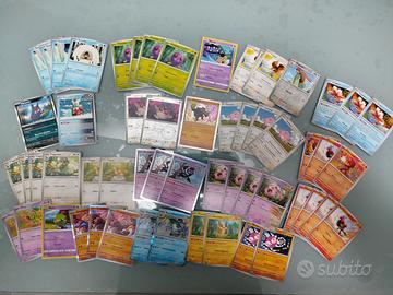 lotto carte Pokemon per gioco competitivo 