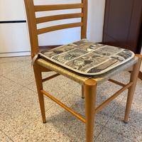 4 Sedie impagliate Scavolini