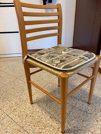 4 Sedie impagliate Scavolini