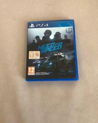 Need for speed ps4