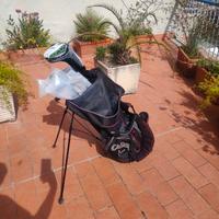 sacca da Golf con mazze per mancini 
