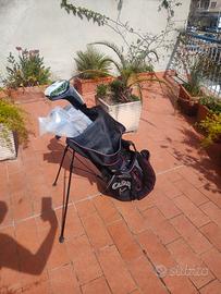 sacca da Golf con mazze per mancini 