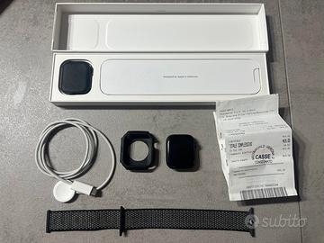 Apple watch 7 45mm con cover Rugged Armour