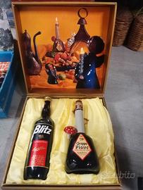 bottiglie antiche di liquore pregiato 