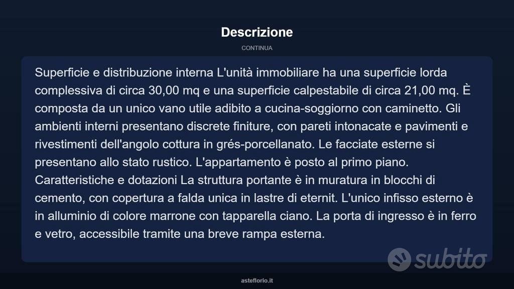 Appartamento – Luzzi, Cavoni-Ginestreto - Altro