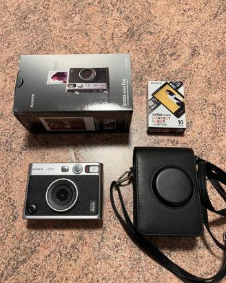 Instax Mini Evo + custodia + pellicole