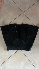 gonna di jeans con bottoni