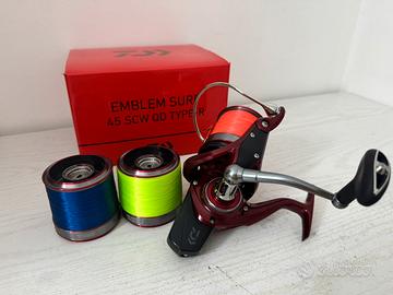 Mulinello emblem surf 45 scw qd type-r surfcasting