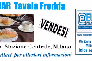 004/26 BAR TAVOLA FREDDA mq 30 zona Staz Centrale