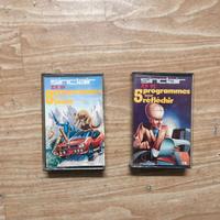 ZX81 Sinclair n.2 Cassette Giochi Programmi