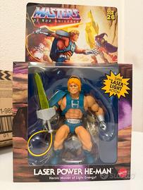 He-Man Laser Power Masters of the universe origins