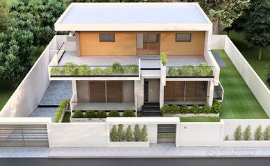 Villa in costruzione