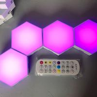 Luci esagonali usb da parete