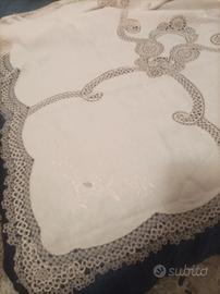 copriletto con pizzo