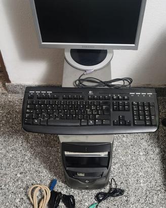 PC computer fisso desktop completo monitor samsung