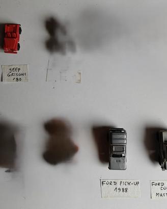 5 Modellini di Jeep e Fuoristrada Kinder e Giodi