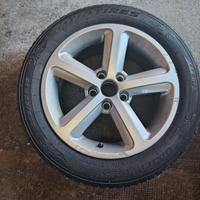 cerchi lega audi con gomme nuove