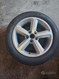 cerchi lega audi con gomme nuove