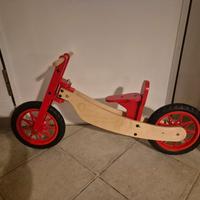 Bici legno balance bambino/a