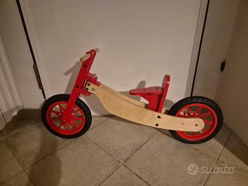 Bici legno balance bambino/a