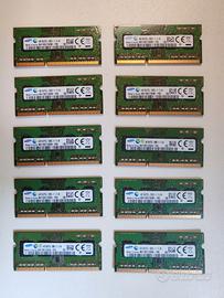 10x4GB RAM DDR3 PC3L-12800S Sodimm Samsung (40GB)
