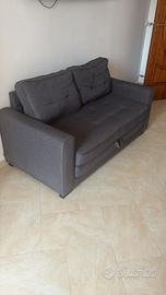 Divanetto letto grigio