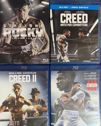 Saga completa di Rocky e Creed - Blu-Ray