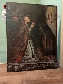 antico dipinto di San Tommaso da Canterbury 
