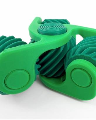 Fidget spinner antistress stampato in 3d