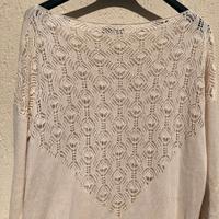 Cardigan scollo a barca taglia unica