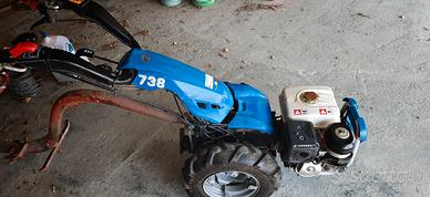 Motocoltivatore BCS 738 + trincia + falciatrice