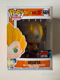Funko Pop Dragon Ball Vegeta #669 Fall Convention