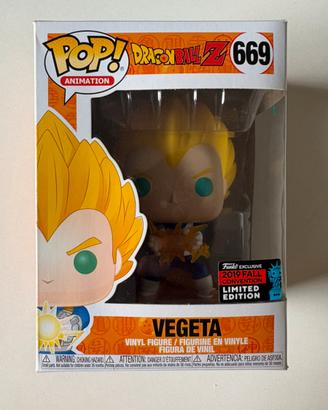 Funko Pop Dragon Ball Vegeta #669 Fall Convention