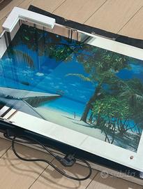 Quadro lampada con panarorama