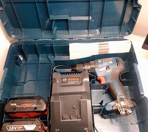Bosch trapano avvitatore GSB18 V-55 kit