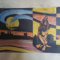 Quadro su cartoncino