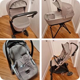 Inglesina Electa Trio Beige e Borsa (Dual bag)
