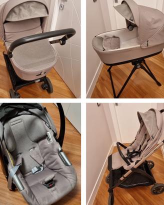 Inglesina Electa Trio Beige e Borsa (Dual bag)