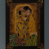 quadro "Il Bacio" -Klimt, riproduzione