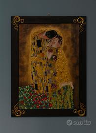 quadro "Il Bacio" -Klimt, riproduzione