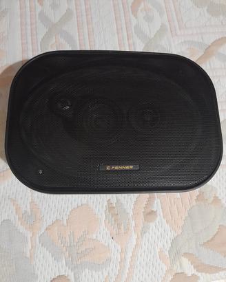 Coppia di altoparlanti ovali Fenner 6x9" a 3 vie.