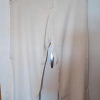 Pantalone bianco panna