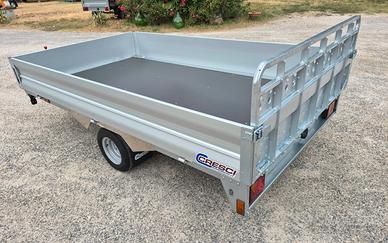 CARRELLO RIMORCHIO CRESCI PT15L BASCULANTE CON RAM