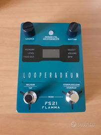 Flamma fs21 pedale looper drum machine